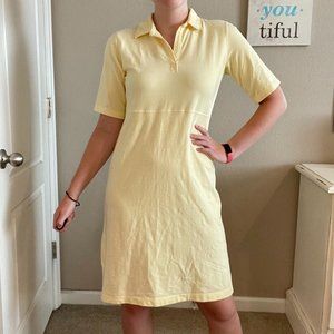 💐Eddie Bauer Yellow Polo Dress